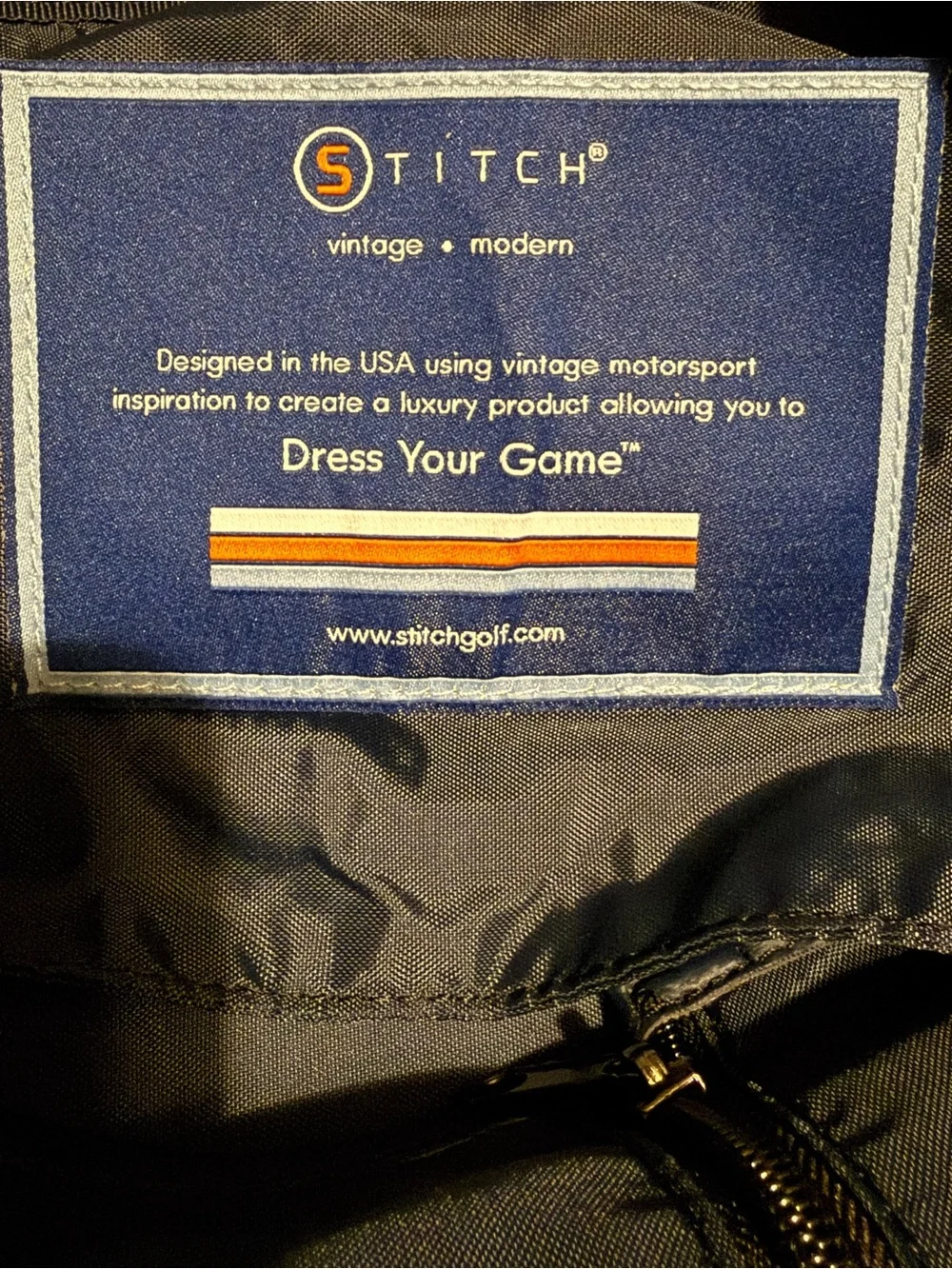 STITCH Navy Ultimate Golf Garment Travel Bag Tote Duffle NWOT Older Model